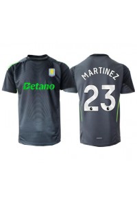 Aston Villa Emiliano Martinez #23 Maalivahti Jalkapallovaatteet Kotipaita 2025-26 Lyhythihainen